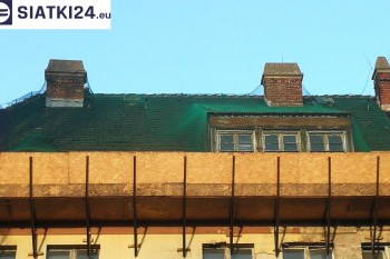 Siatki Kowary - Zabezpieczenie elementu dachu siatkami dla terenów Kowar
